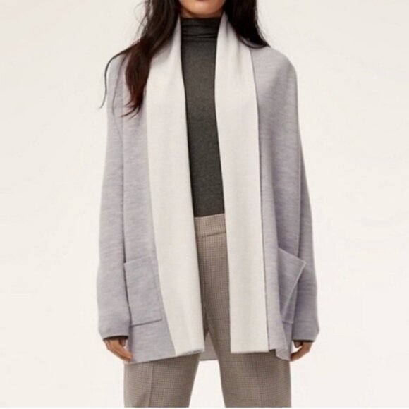 Aritzia | Babaton Merino Wool Cardigan Sweater - Picture 1 of 7